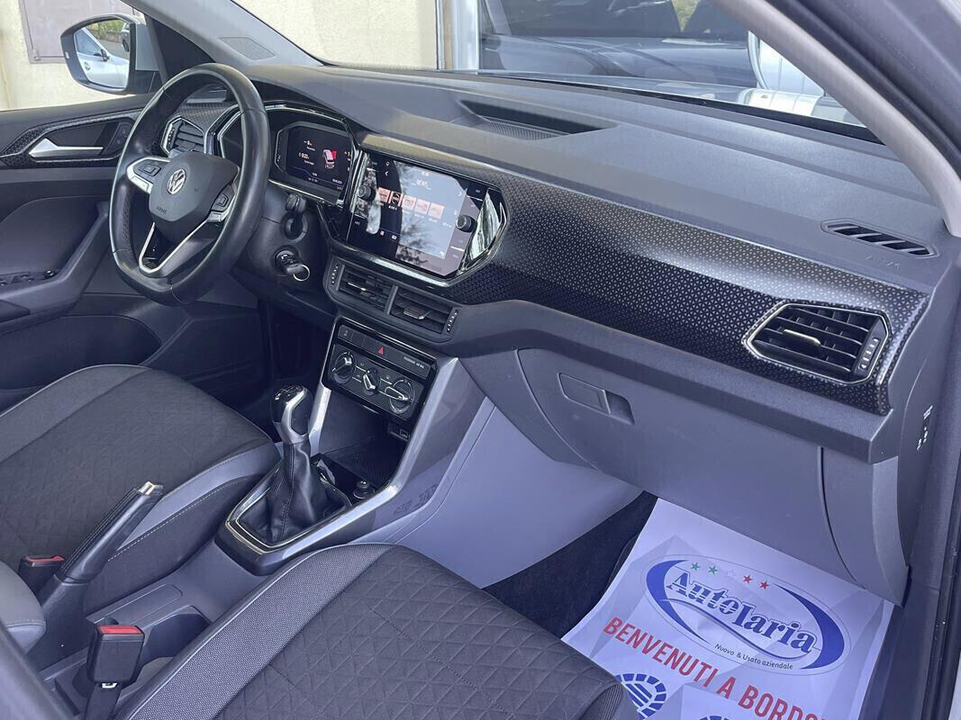 Volkswagen T-Cross 1.6 TDI SCR Advanced BMT Fari Full Led-Navigatore-Digital cockpit