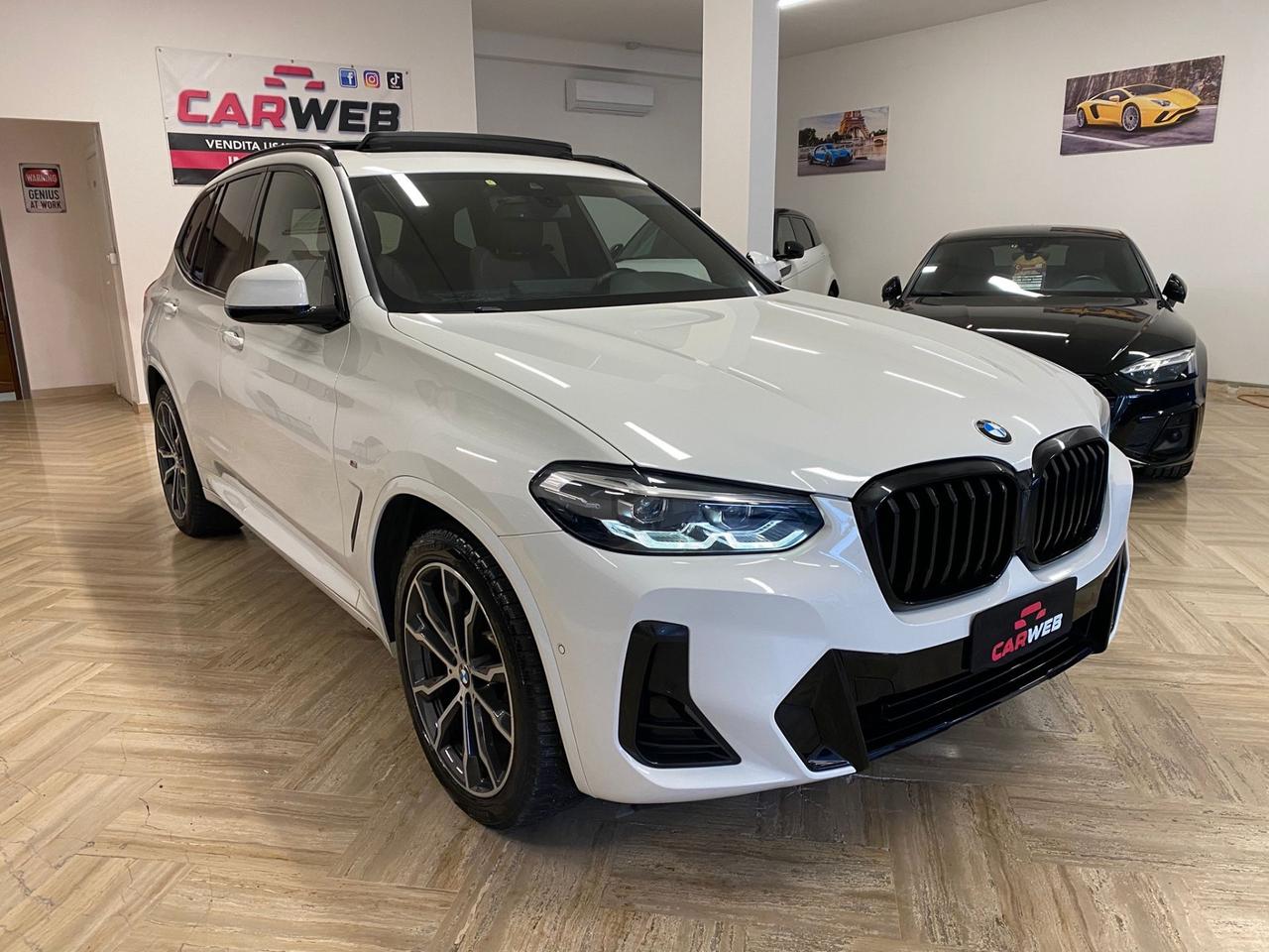 BMW X3 MSPORT 2.0D XDRIVE 48V TETTO 2022