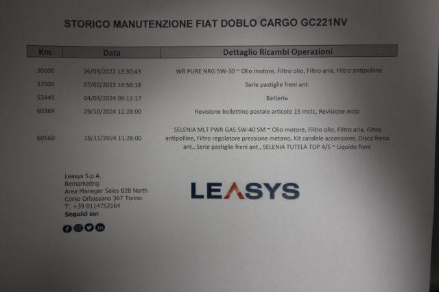 FIAT Doblo Cargo OFFICINA 1.4 Nat.Power PC Business + IVA22%