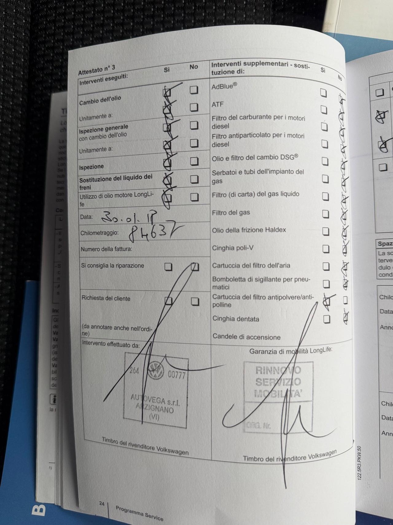 Volkswagen Touran 2012 1.6 TDI km 170,000 GARANZIA 12 mesi ! ! !