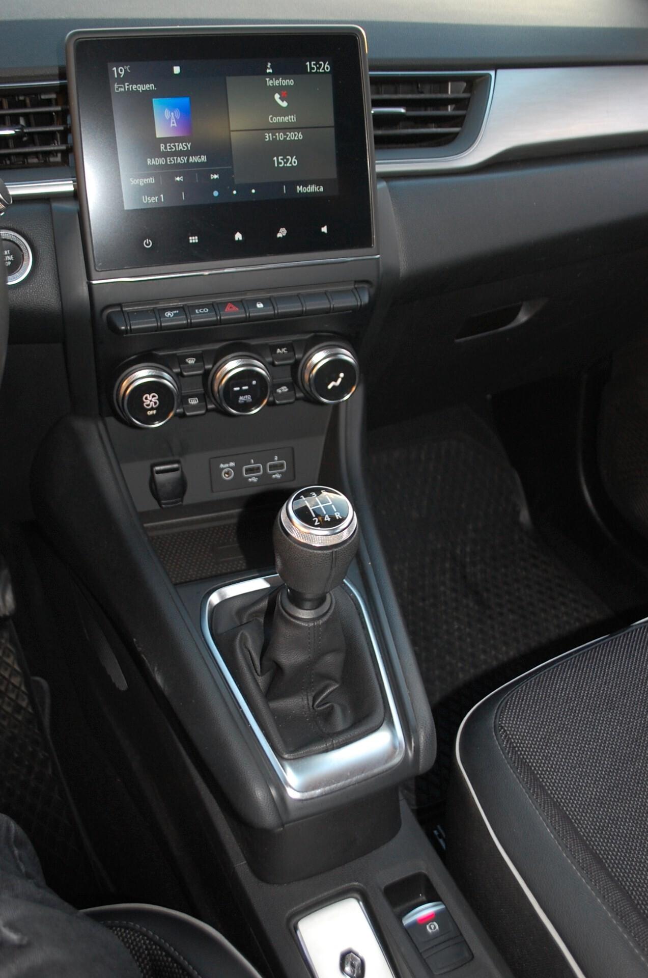 Renault Captur 1.0 tce Intens Gpl 100CV Uff Italy Led USB Clima App