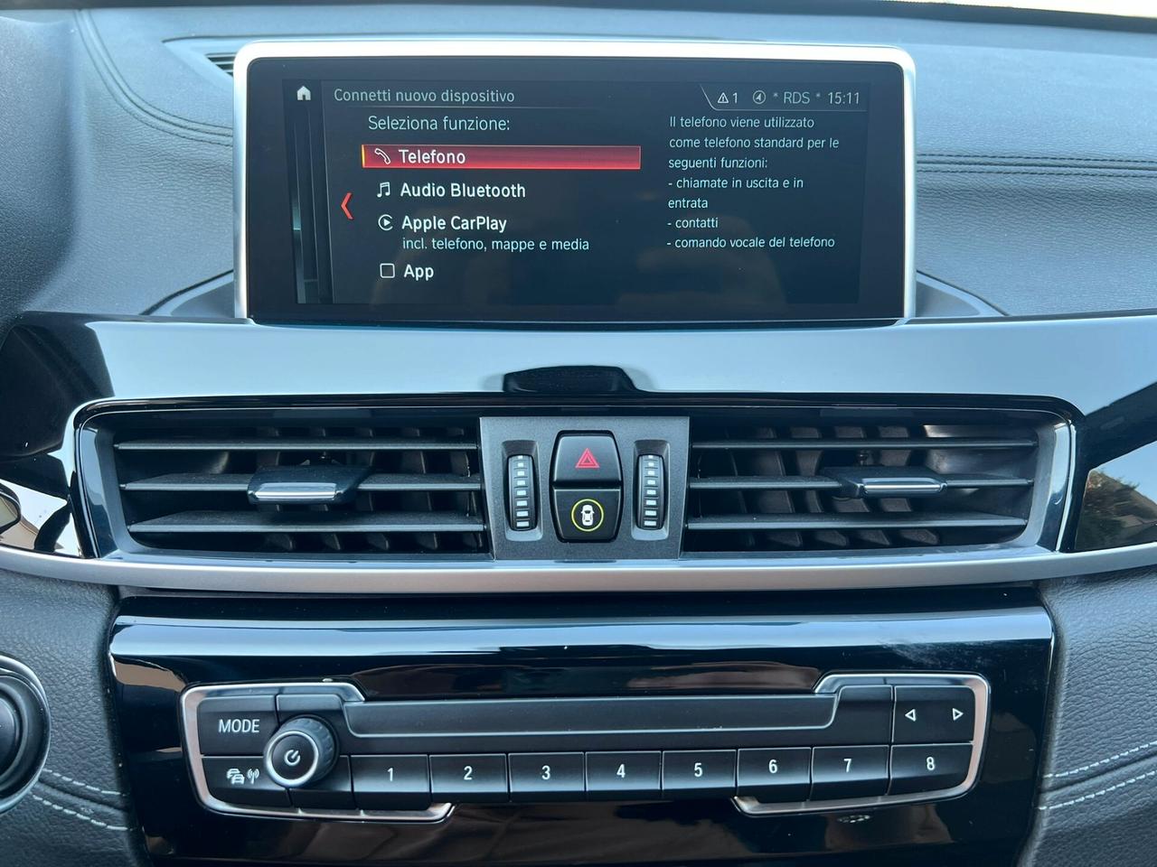 Bmw X1 sdrive18d xLine auto LED/NAVI/PELLE/18; PERFETTA