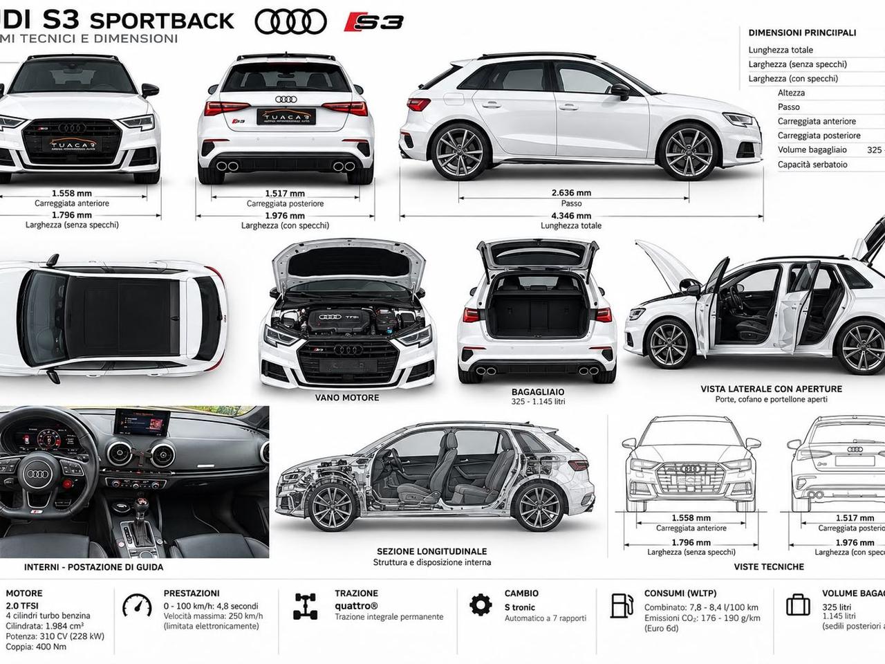 Audi S3 2.0 TFSI S LINE #50273