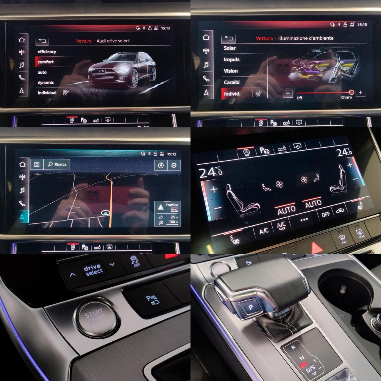 AUDI A6 45TDI S LINE quattro *TETTO*TOUR*LUCI*20*CAMERA