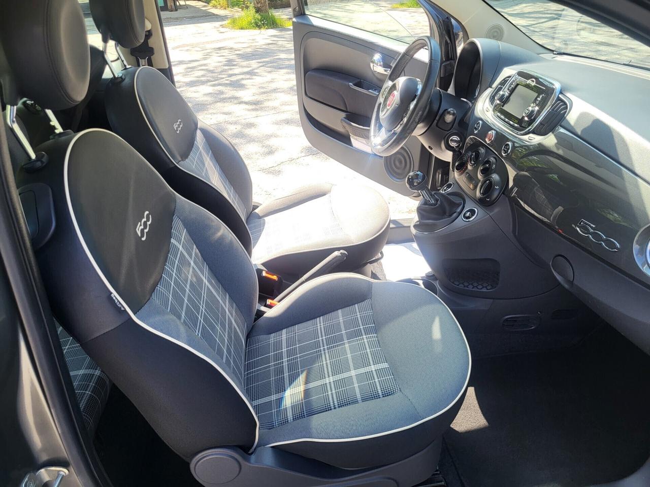 FIAT 500 1,3 M.JET RIVA-UNICA PROPRIET-3 REVISIONI