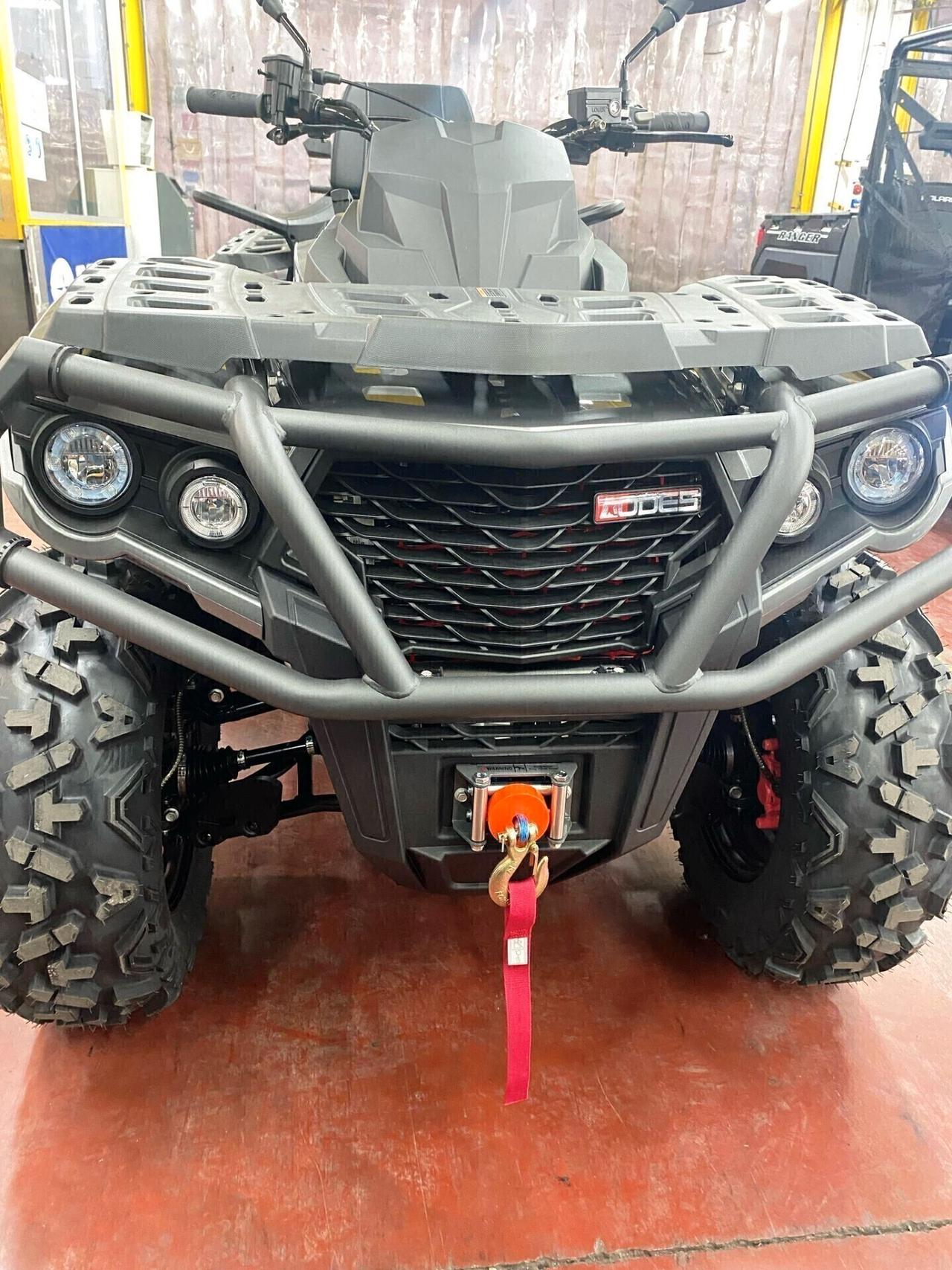 QUAD AODES ODES 850 PATHCROSS TARGA GIALLA