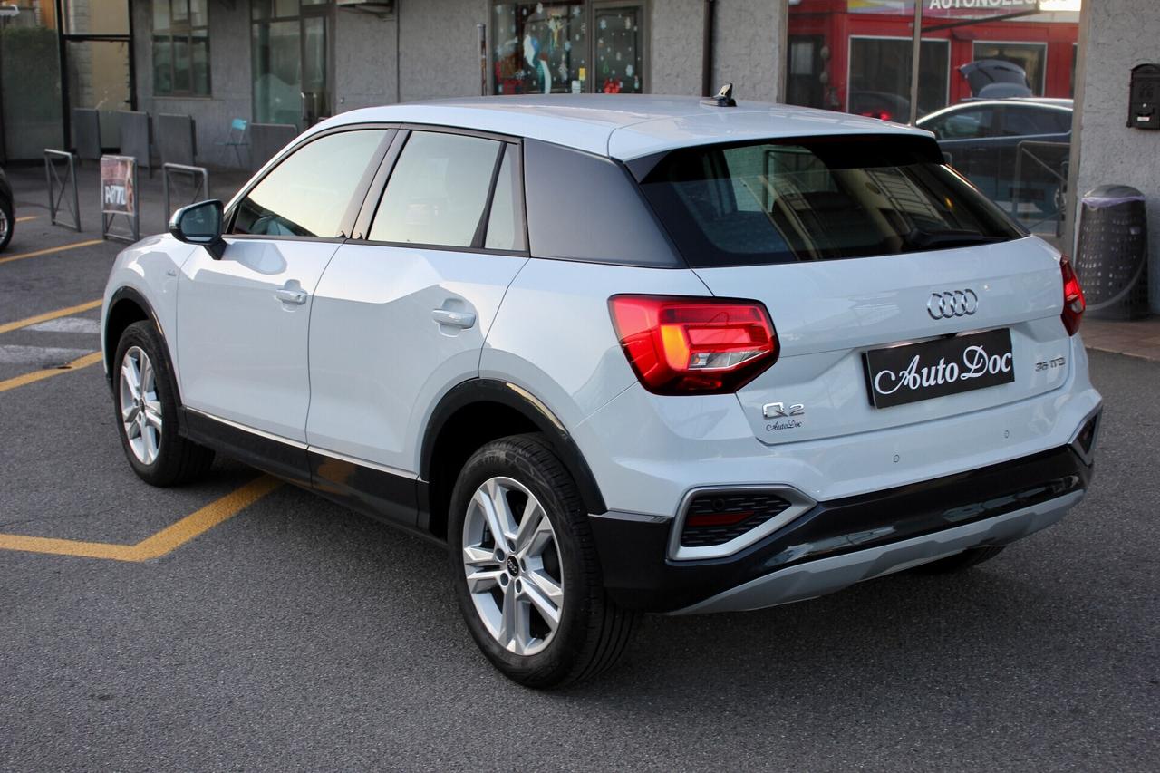 Audi Q2 35 TFSI S TRONIC ADVANCED GANCIO TRAINO
