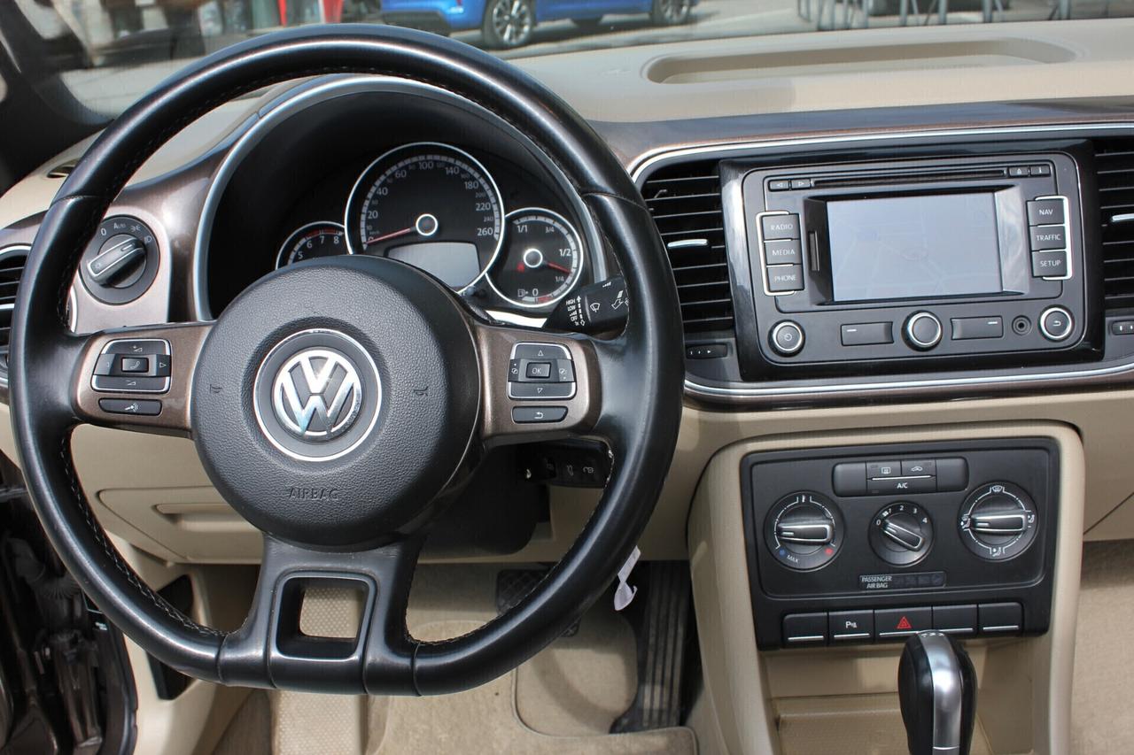 VOLKSWAGEN MAGGIOLINO CABRIO 1.4 TSI DSG AUTO VINTAGE VOLANTE SPORT MULTIFUNZIONE