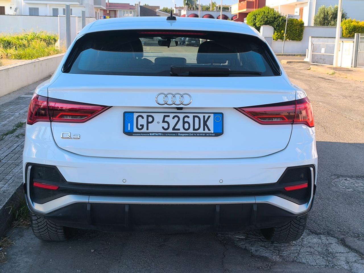 AUDI Q3 SPORTBACK S-LINE INTERNO ESTERNO 2.0 TDI 150cv 07/2