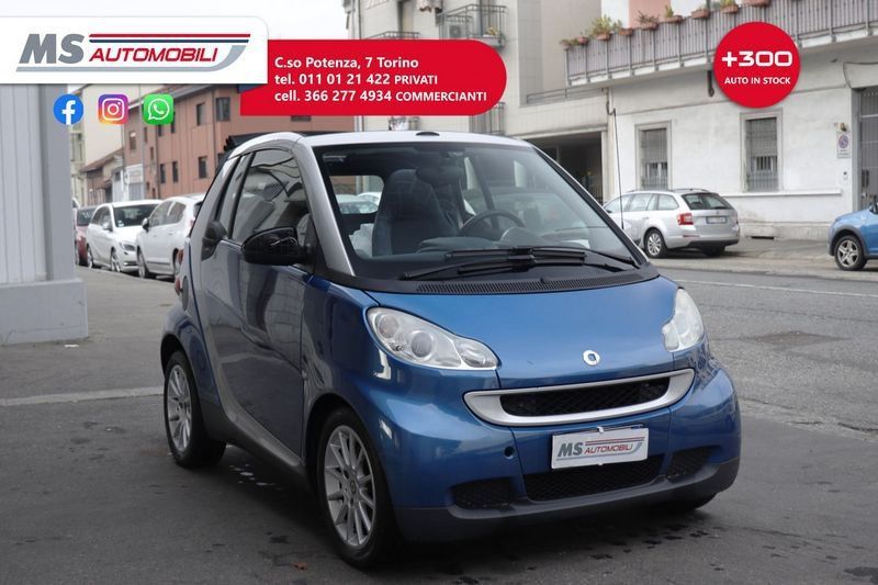 smart fortwo  fortwo 1000 52 kW MHD cabrio passion