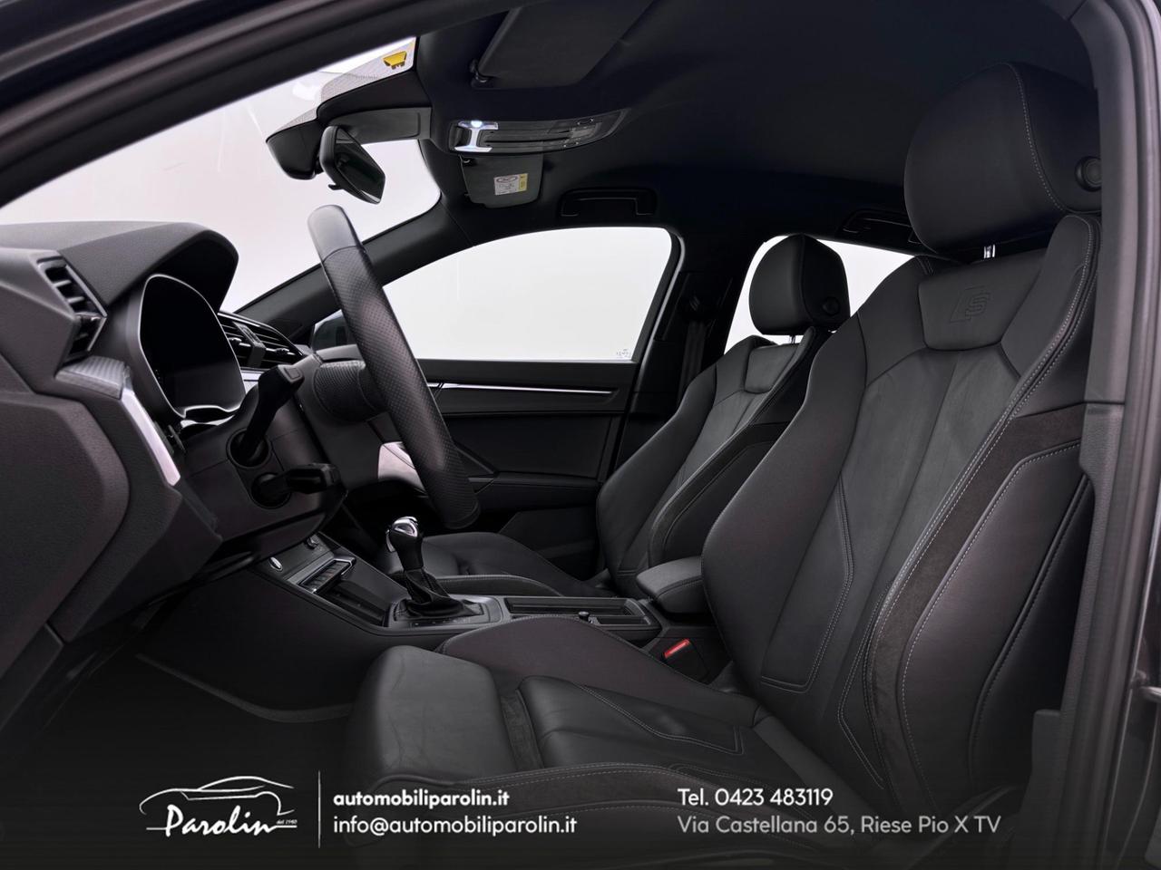 Audi Q3 Sportback 45 1.4 tfsi e S-line edition s-tronic ACC-pelle