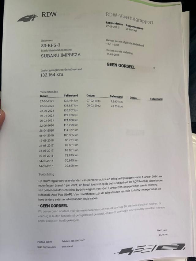 SUBARU Impreza 2.5 WRX STi MOTORE RIFATTO