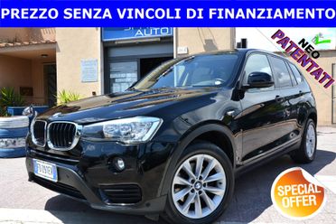 Bmw X3 20D 190CV X-DRIVE AUT. **PREZZO VERO** EURO6B**
