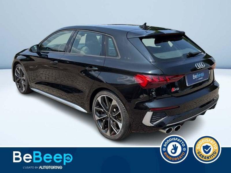 Audi A3 SPORTBACK S3 2.0 TFSI QUATTRO S-TRONIC