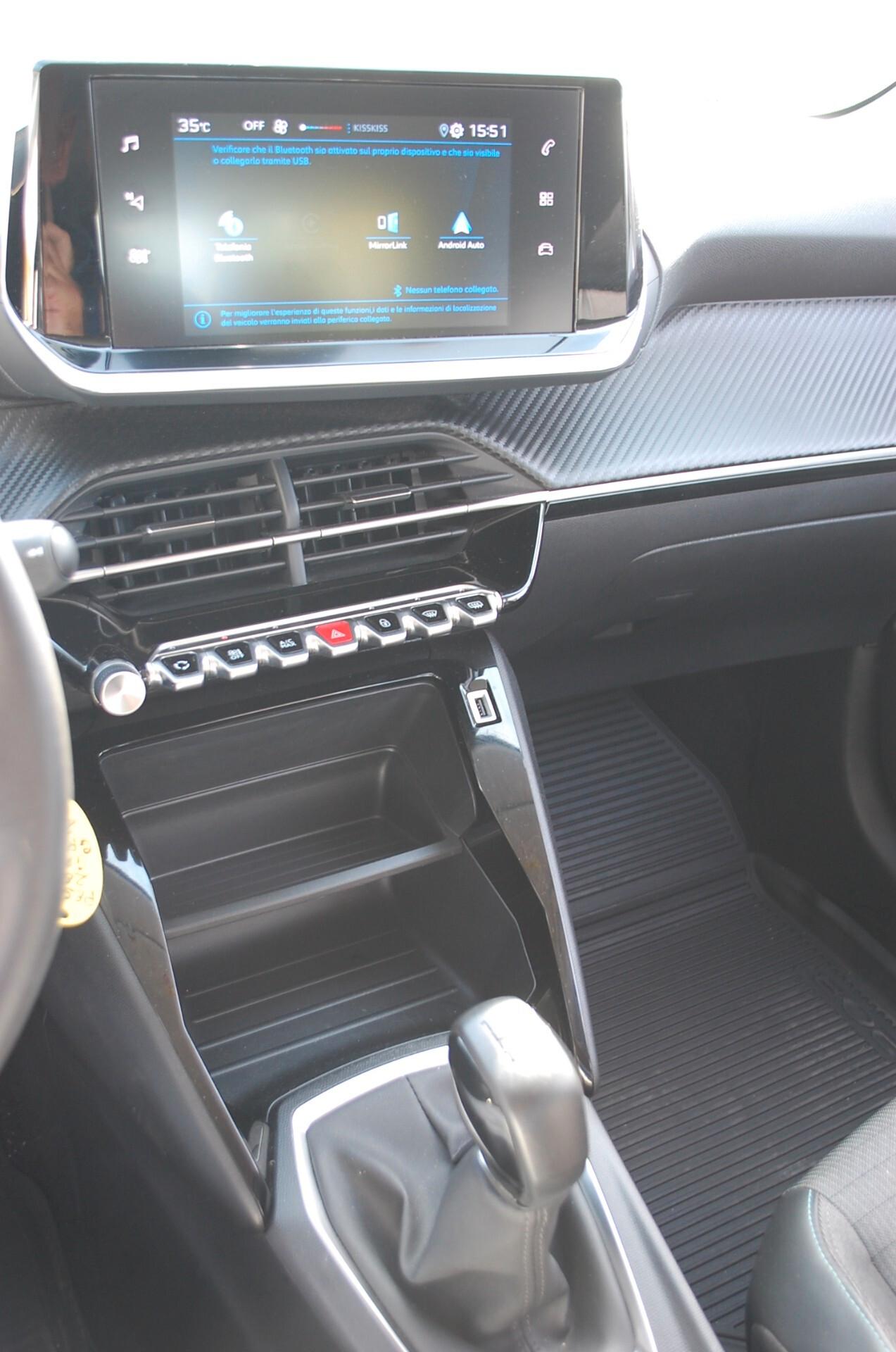 Peugeot 208 1.2 puretech 75CV Allure S&S Uff italy Lega Led