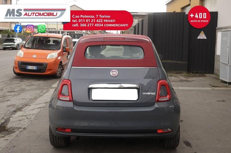 FIAT 500C Hybrid FIAT 500C Hybrid 1.0 70cv Ibrido Club Unicoproprietario