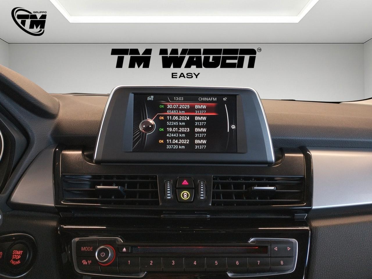 Bmw Active Tourer 218d Advantage aut. - TETTO APRIBILE - TAGLIANDI BMW