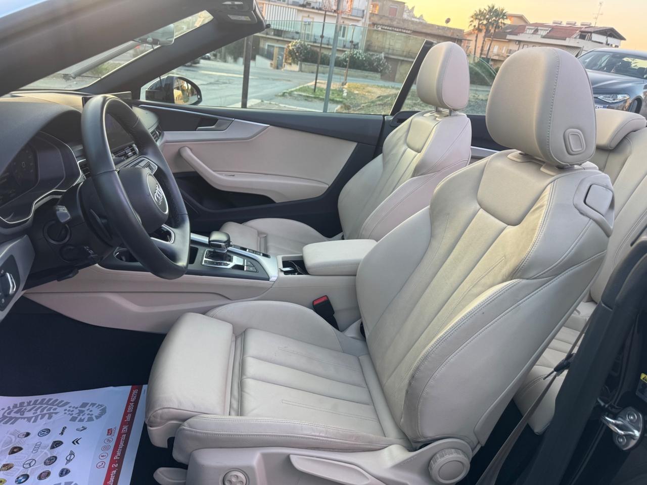 AUDI A5 CABRIO 2.0 TDI 204 CV MHEV S-LINE QUATTRO FULL IVA
