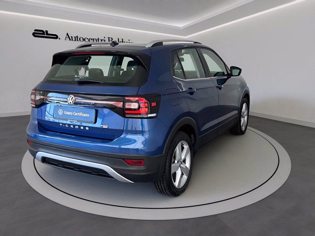 VOLKSWAGEN T-cross 1.5 tsi advanced 150cv dsg del 2020