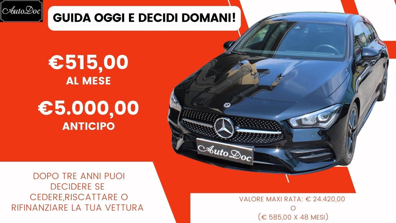 Mercedes-benz CLA 220 Automatic Shooting Brake PREMIUM AMG LINE PACK NIGHT TETTO APRIBILE