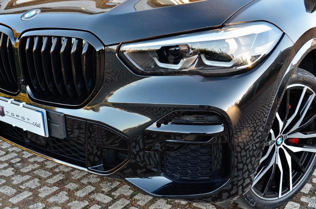 BMW X5 XDRIVE25d MSPORT 231cv AUTO, ECCELLENTI CONDIZIONI, GAR. UFF BMW 6/2026, BOLLO 7/2026, SERVICE UFF BMW, FARI LED, RETROCAMERA, 22", PERMUTE