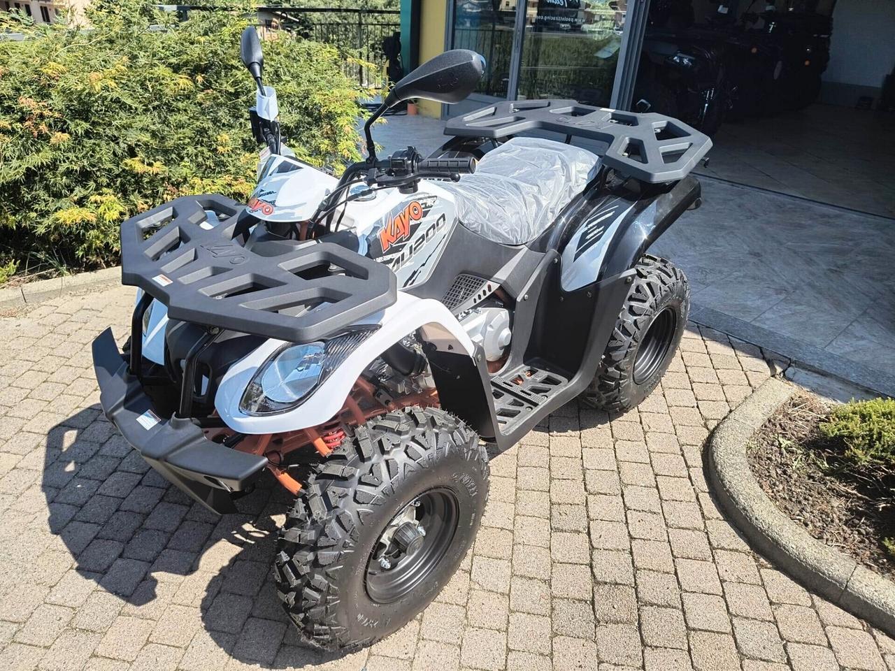Quad kayo au 200 agricolo trattore targa gialla
