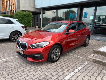 BMW 118 i 118i Advantage 136cv auto DANNEGGIATA