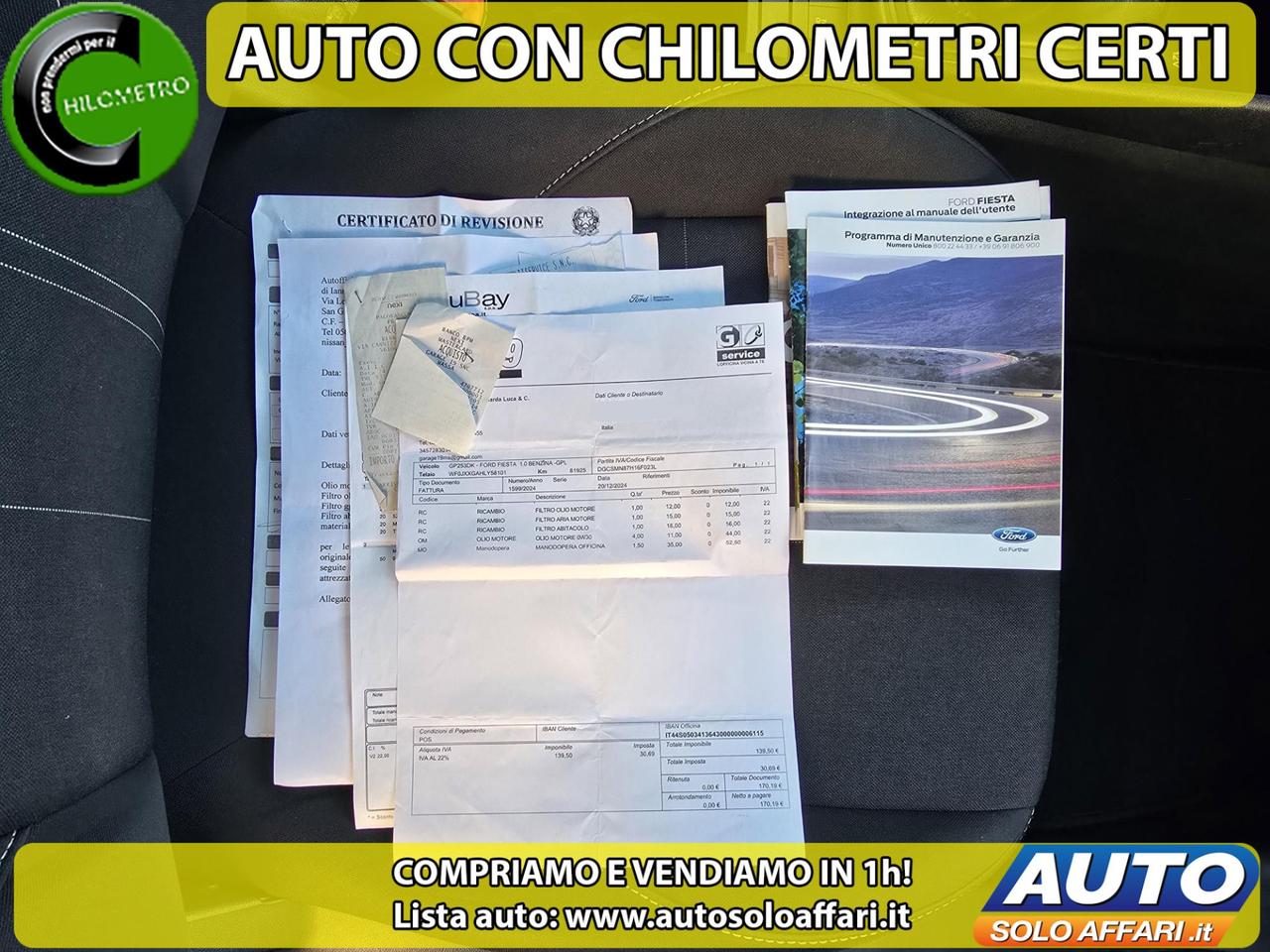 Ford Fiesta 5 Porte FIESTA 5P 1.1 GPL MY20 EURO6D NEOPATENTATI/PERMUTE