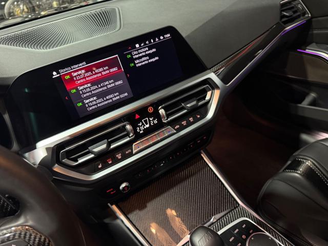 BMW M3 COMPETITION SEDILI GUSCIO CARBONIO ASSETTO FULL