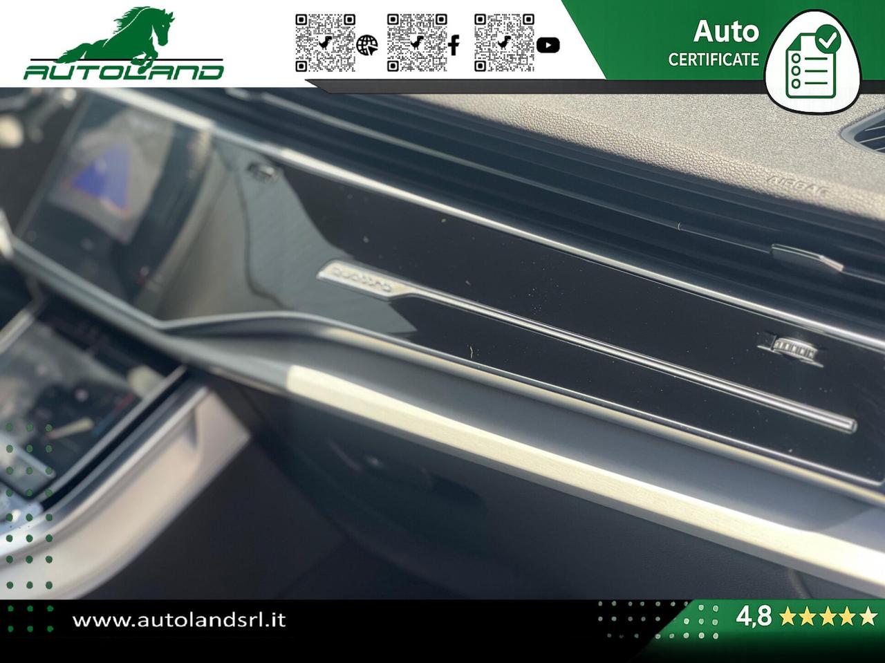 Audi Q8 50 3.0 286cv S-line Pelle Totale*Matrix*iva det