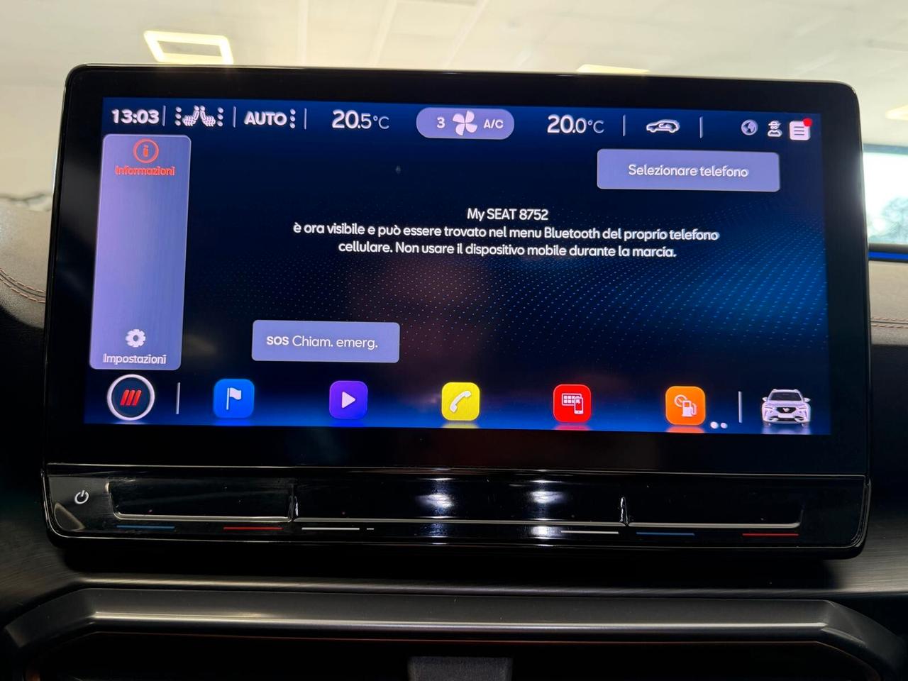 CUPRA FORMENTOR 2.0 TSI 190CV 4DRIVE DSG NAVI ANNO 2022