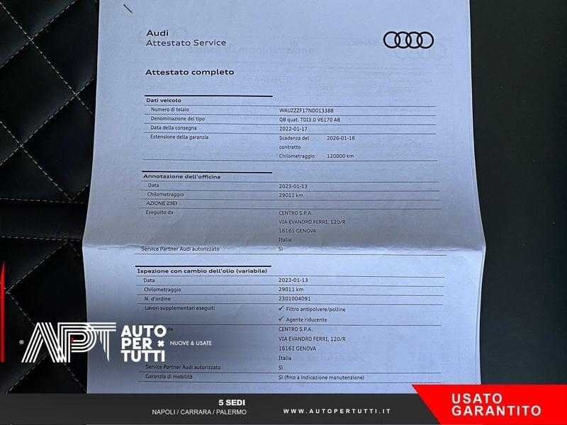 Audi Q8 Q8 45 3.0 tdi mhev Sport quattro tiptronic