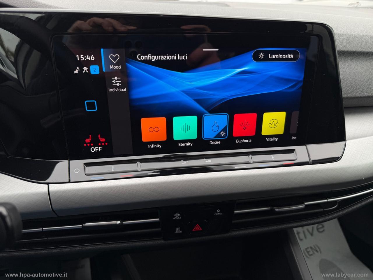 VOLKSWAGEN Golf 2.0TDI 150CV TETTO LED IQ-LIGHT NAVI RETROCAMERA