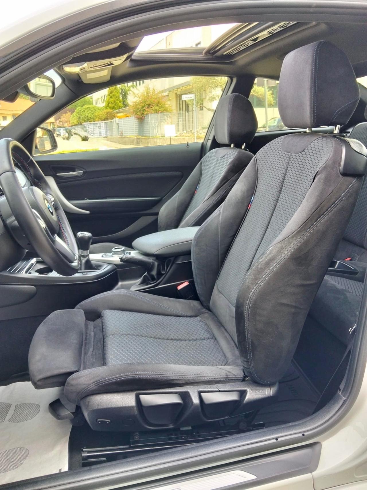 Bmw 220d Coupé Sport 190Cv*Manuale*Tetto*Navi*Alcantara