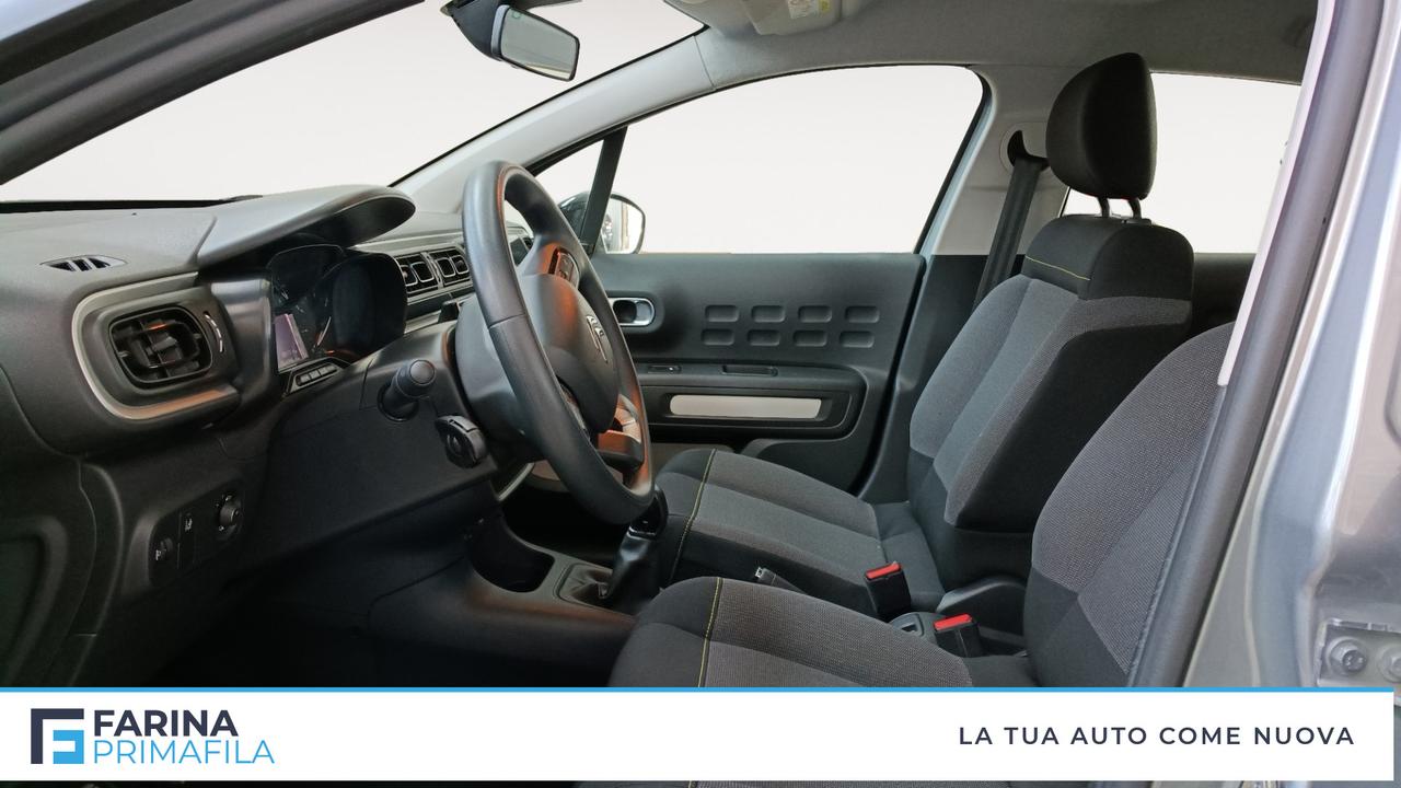 CITROEN C3 III 2017 - C3 1.2 puretech Feel s&s 83cv
