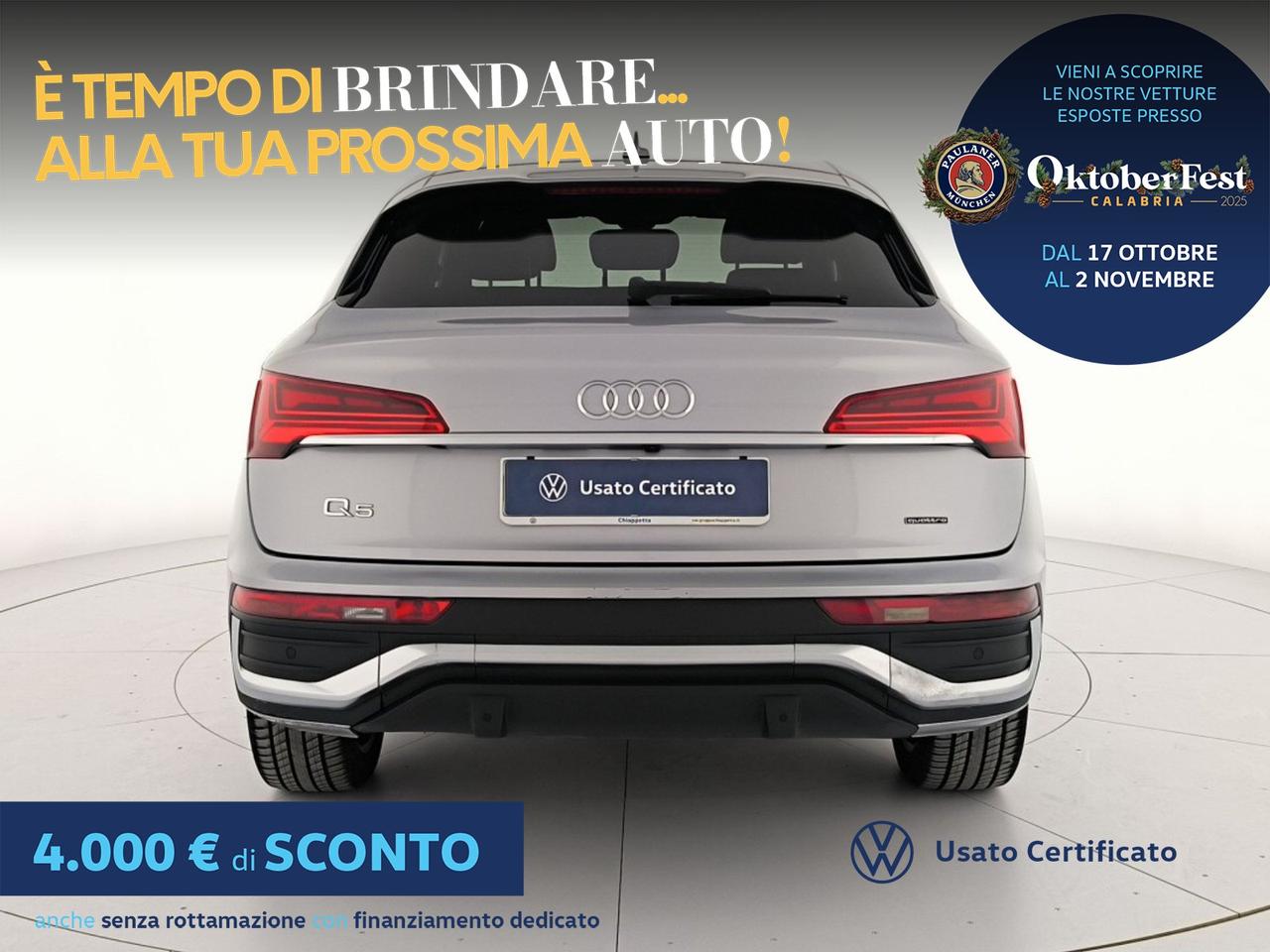 Audi Q5 sportback 40 2.0 tdi mhev 12v s line plus quattro s-tronic