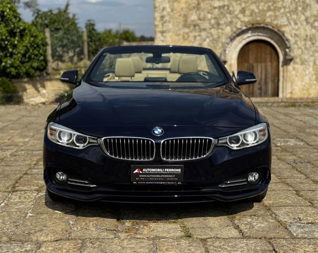 BMW 420 d Cabrio Luxury (Pelle/Led/Retro/Navi/Auto)