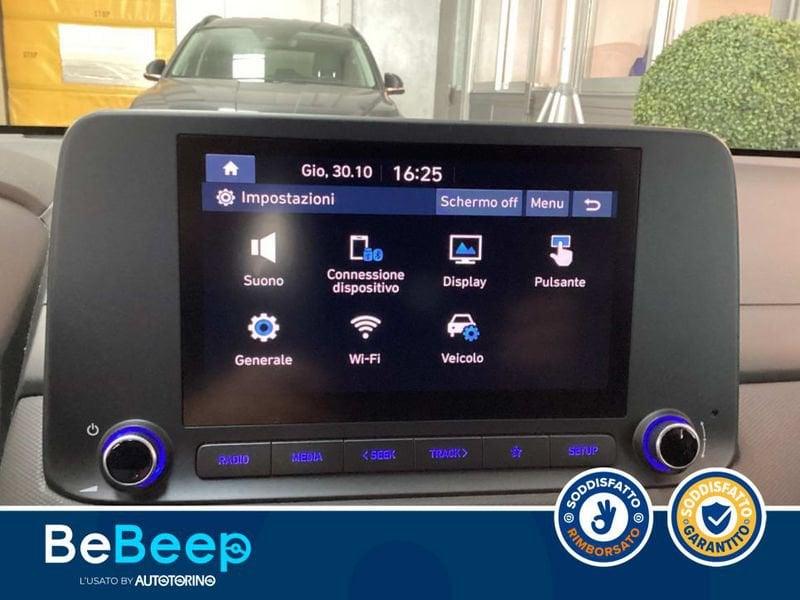 Hyundai Kona 1.0 T-GDI 48V NLINE+ 2WD 120CV IMT