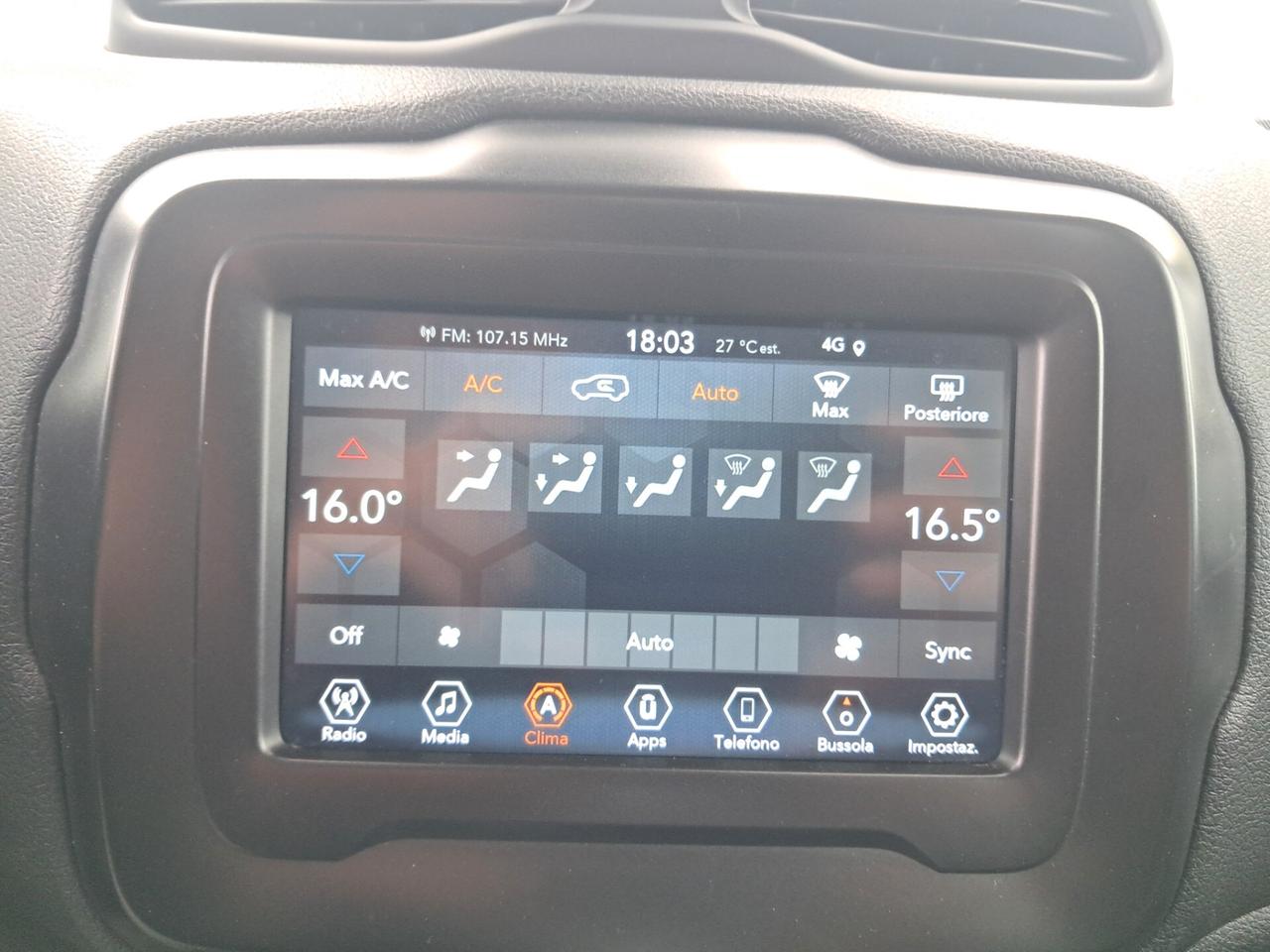 JEEP RENEGADE 1.6 M-JET 130cv-LIMITED* CRUISE-LED *