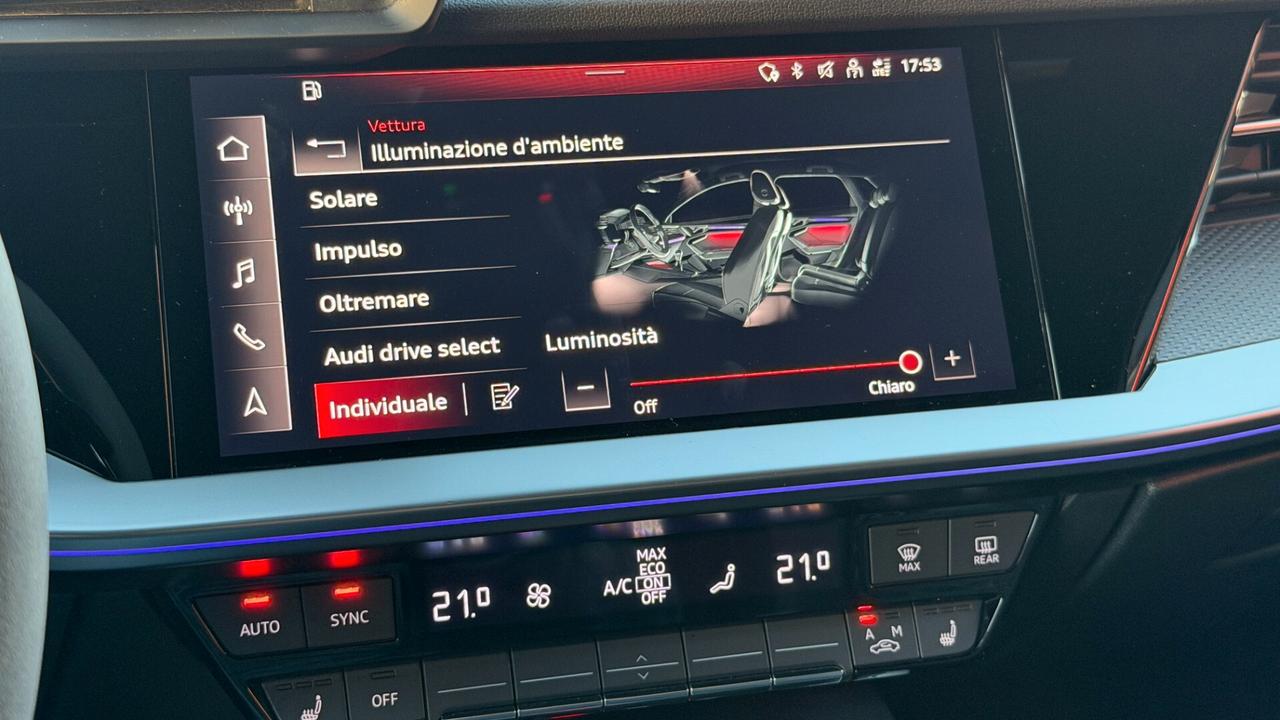 Audi A3 RS 3 SPB TFSI quattro S tronic 400Cv