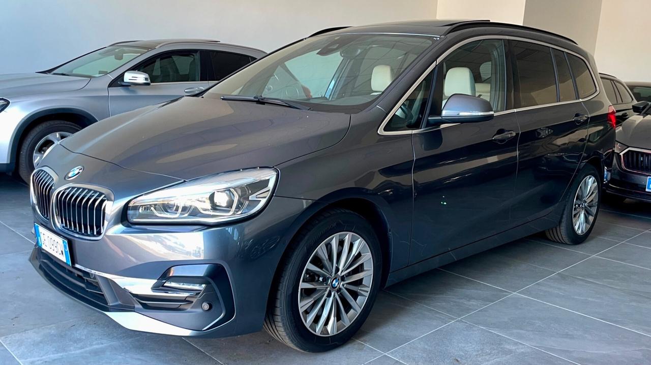 BMW 218D GRAN TOURER 2.0 LUXURY X-DRIVE 150CV - FULL LED, TETTO, PELLE, PACCHETTO LUCI