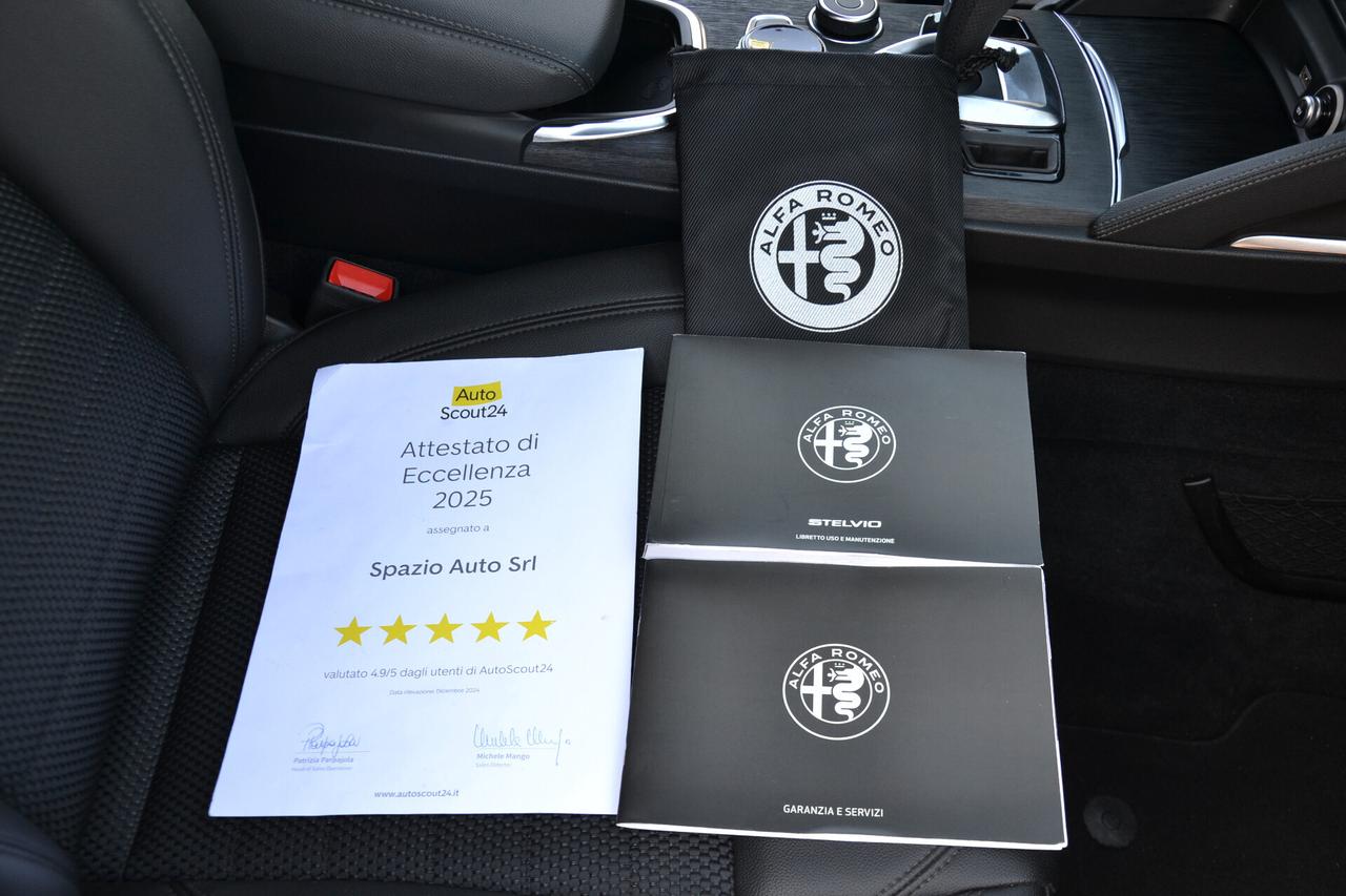 Alfa Romeo Stelvio 2.2 190CV SPRINT AUTOMATICA ️ UNIPRO PREZZO REALE SENZA VINCOLI ITALIANA GARANZIA 12M ️ IVA ESPOSTA