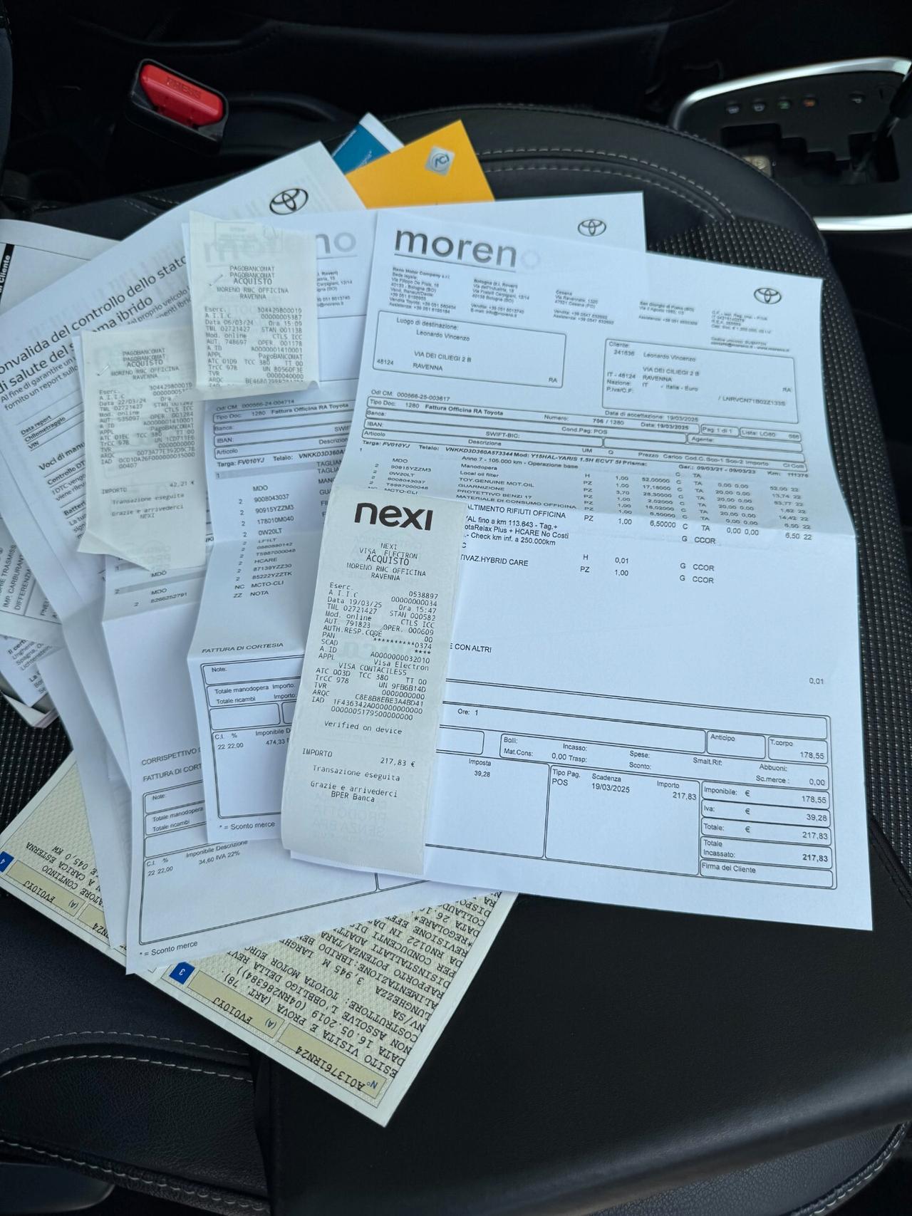 TOYOTA YARIS 2019 FULL OPTIONAL TETTO GARANZIA 2034 CASA MADRE