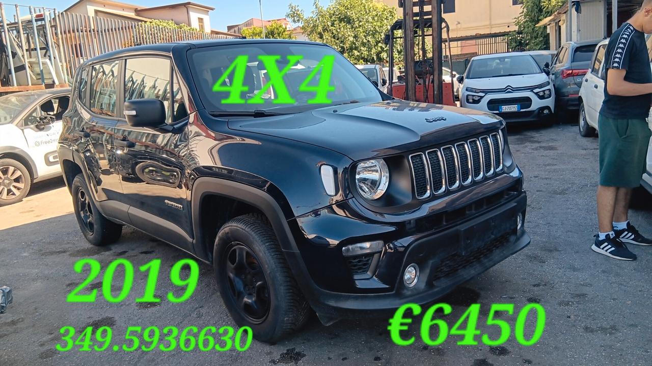 Jeep Renegade 4X4 INCIDENTATA SINISTRATA MONDIALCARS