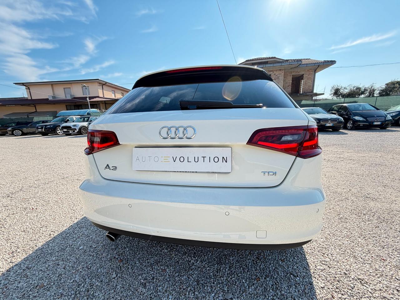 Audi A3 Sportback 1.6 TDI 105 cv 125.450 km unico proprietario