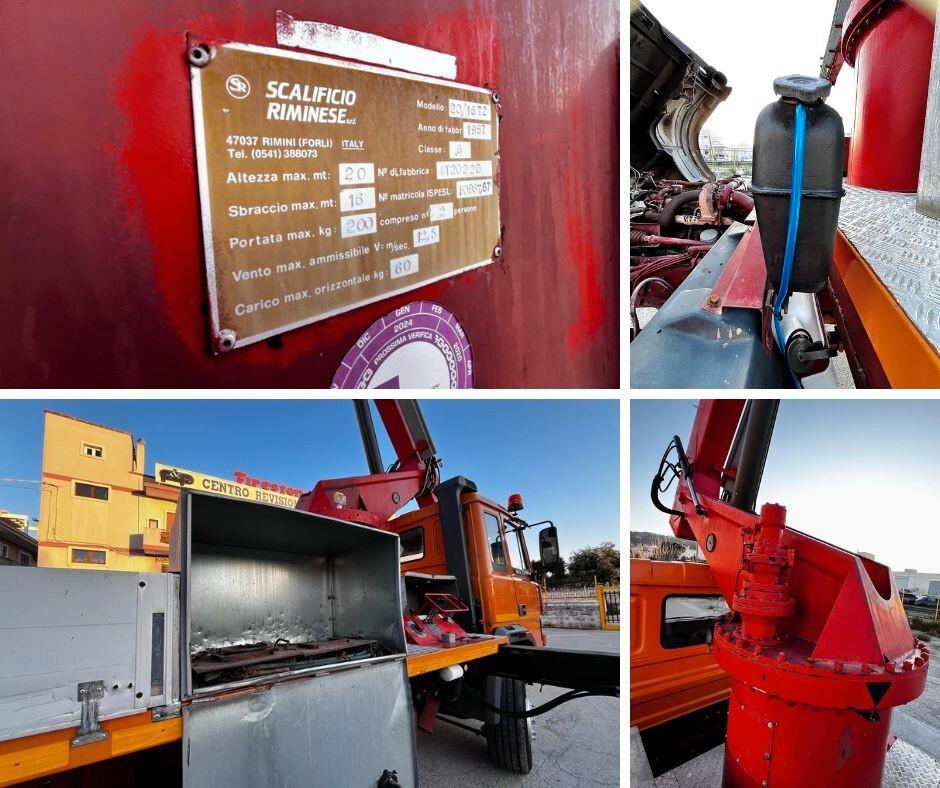 PIATTAFORMA AEREA IVECO 145-17 CESTELLO H. 20MT – SCALIFICIO RIMINESE