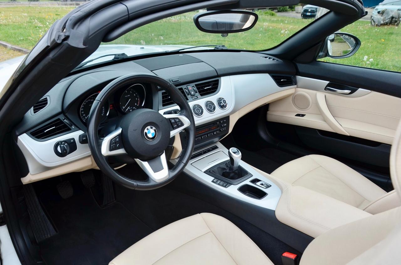 BMW Z4 SDRIVE20i 184cv MANUALE, UFF ITALIANA, SERVICE BMW, MSPORT, XENO, PELLE, 18", PERMUTE