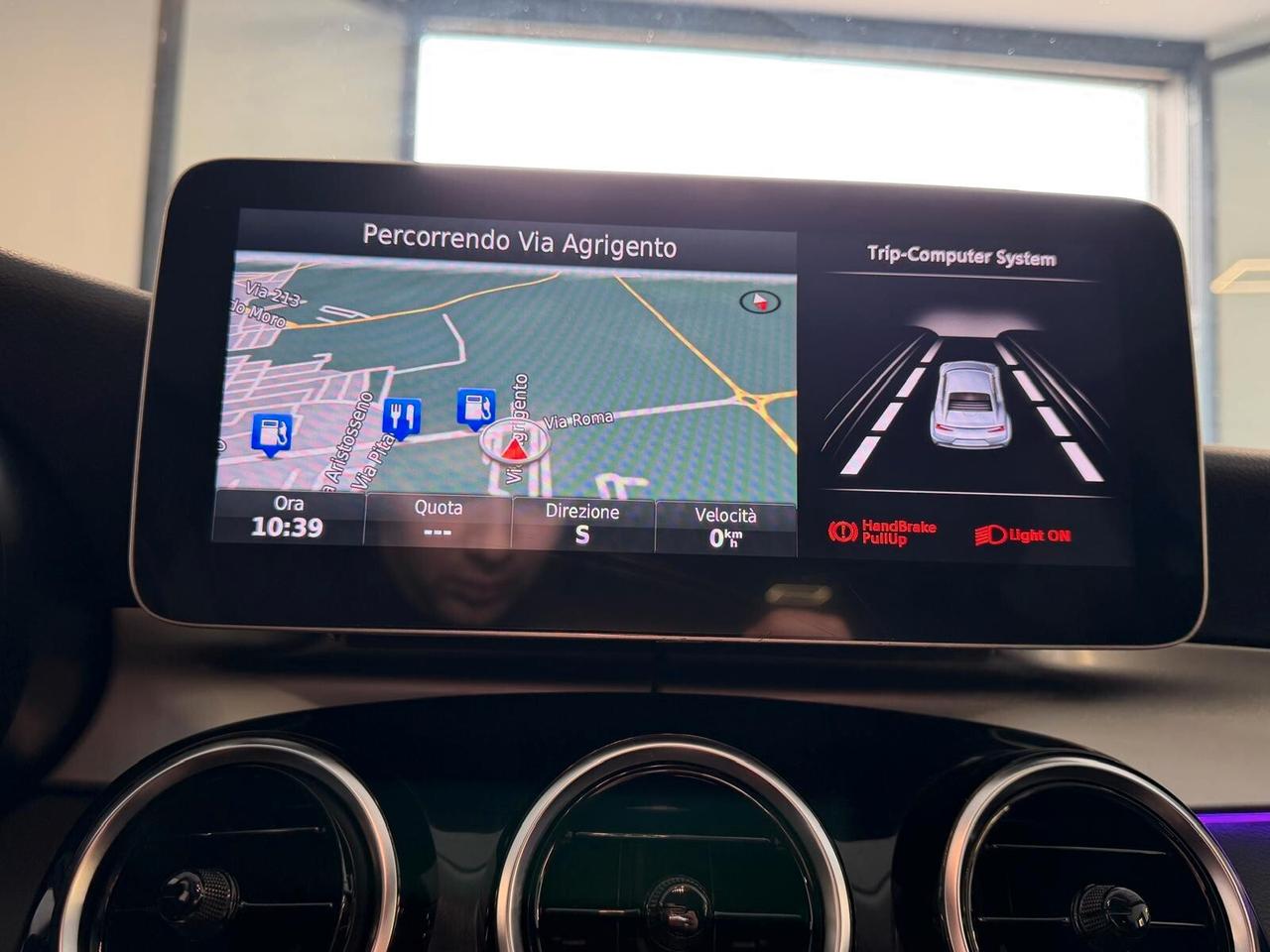 MERCEDES-BENZ CLASSE C180 SPORT 1.6 116CV NAVI OK NEOPATENTATI ANNO 2017