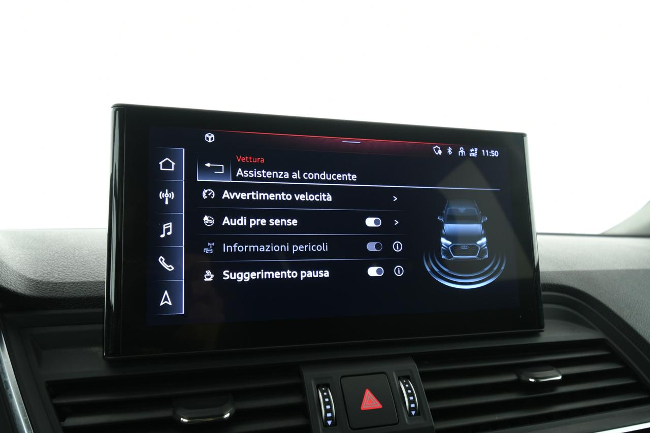 AUDI Q5 40 2.0 tdi mhev 12V quattro TETTO PANO+CAMERA 360