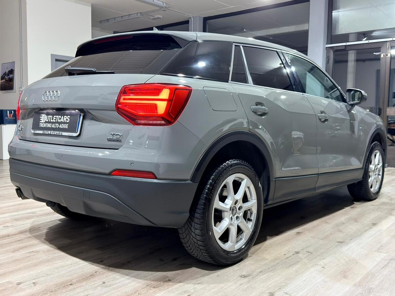 AUDI Q2 2.0TDI 150CV QUATTRO S-TRONIC 2017 GANCIO TRAINO